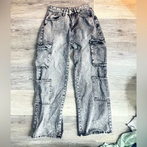 SHEIN Charcoal Denim Pants